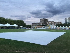 Training pitch at Lords