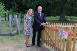 David Bowen and Carol Robinson of Lady Taverners